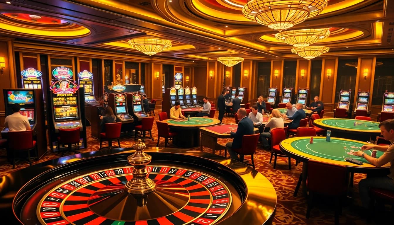 Experience the thrill of winning at the casino with https://69vnbl.com/, featuring luxurious gaming tables and vibrant slot machines.
