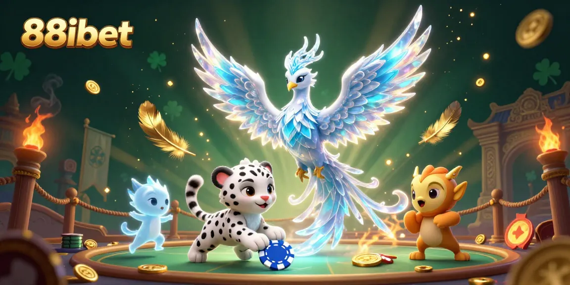 Engage in thrilling gameplay at 88ibet with vibrant characters and dynamic gambling elements.