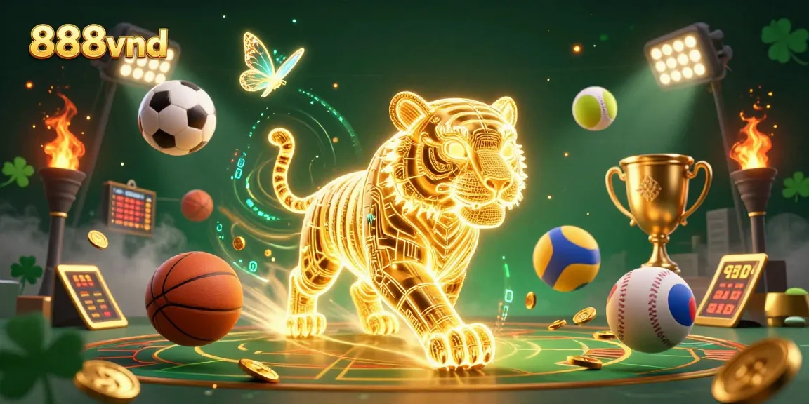 Experience thrilling gaming at 888vnd with exciting sports elements and a captivating digital landscape.