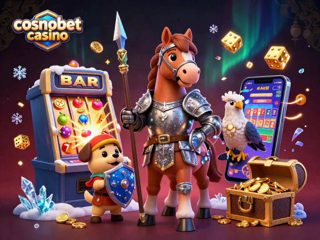 Engage with the vibrant cosmos of Cosmobet Casino through thrilling gaming adventures!