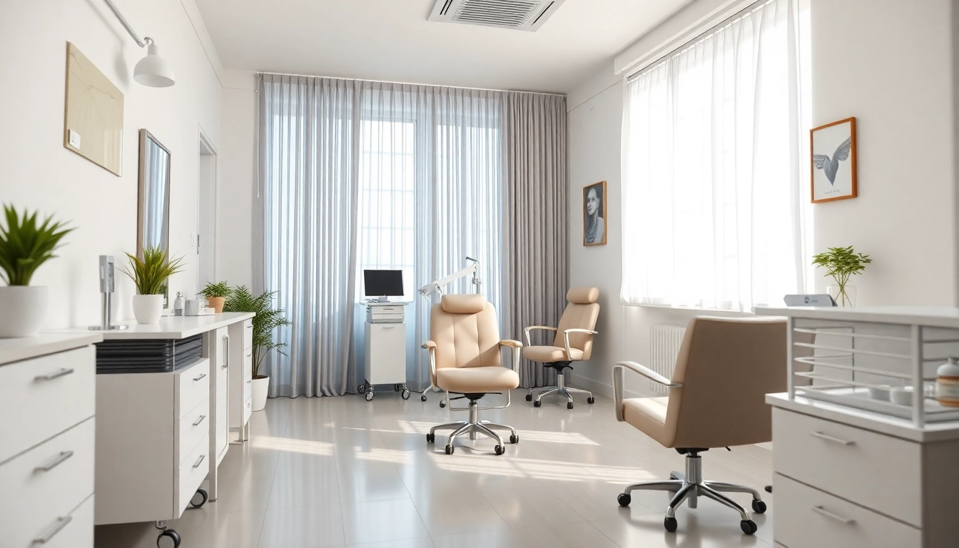 親和クリニック's consultation room showcasing a welcoming atmosphere with modern furniture and bright lighting.