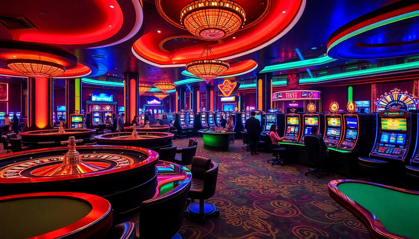 Experience thrilling casino action at BL555 with players engaged in roulette and poker.