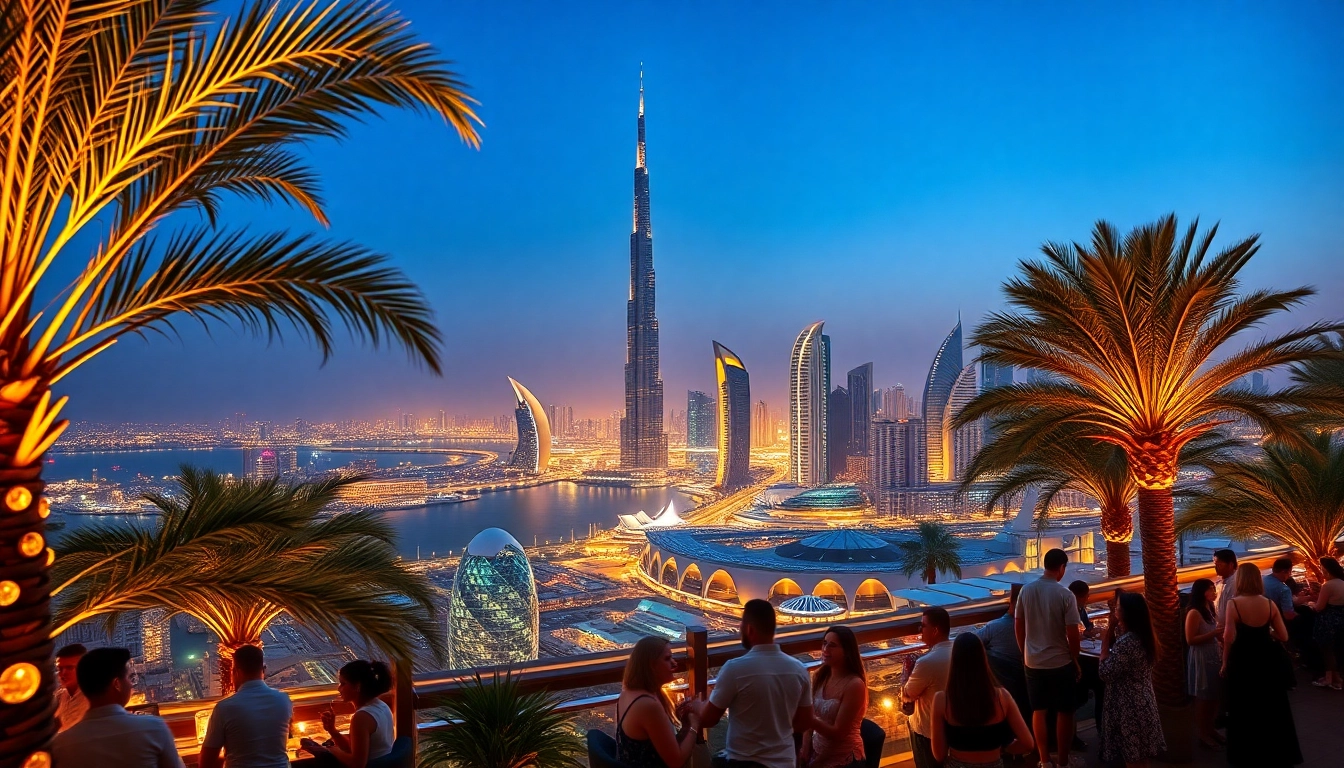 Experience the exciting nightlife and skyline while planning your Travel to Dubai.
