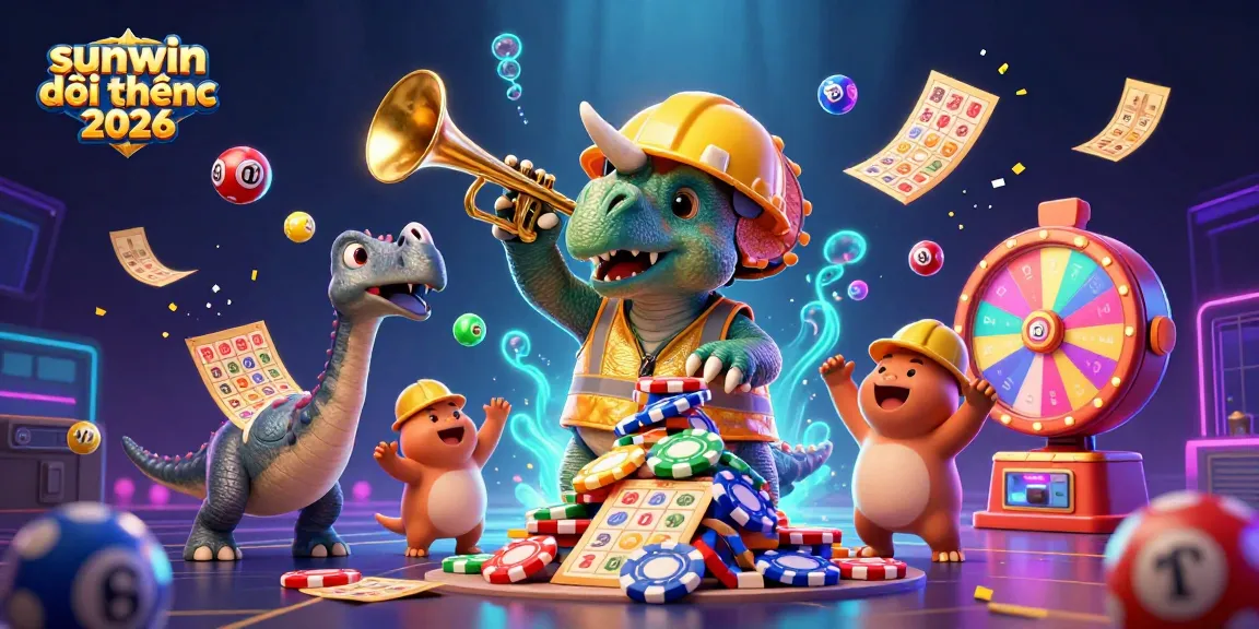 Experience the excitement of sunwin đổi thưởng 2026 with dynamic games and vibrant characters celebrating victories!