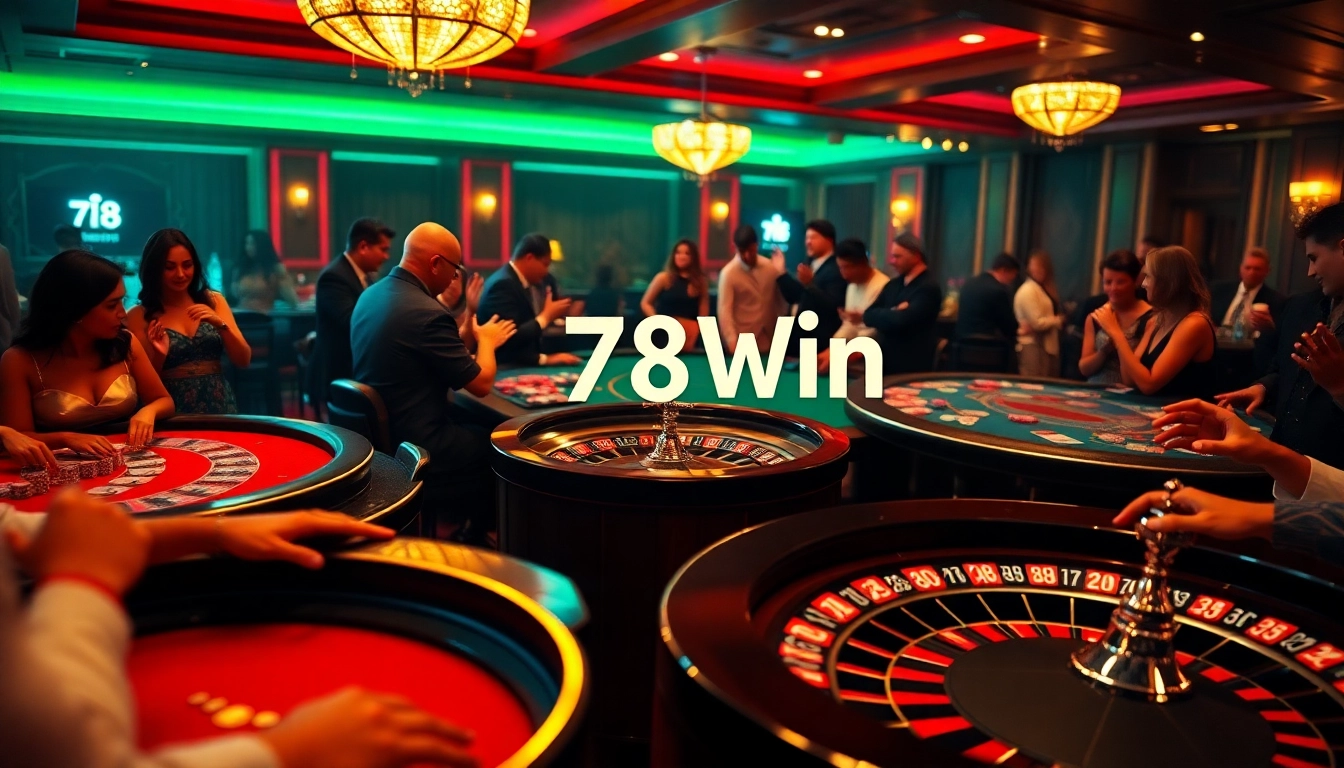 Experience the thrill of gambling at https://78win.productions/ with exciting poker games and vibrant casino ambiance.