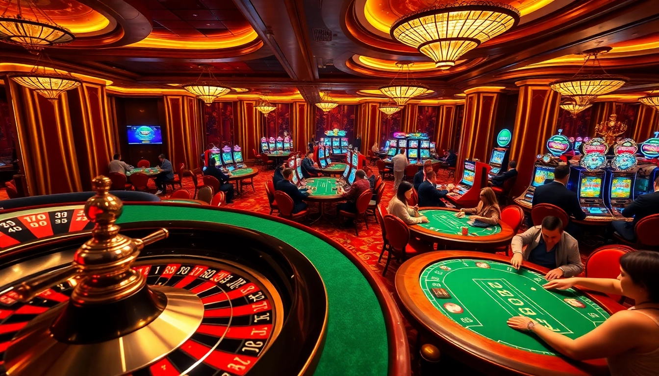 Experience the excitement at https://hm88.blue/ with players enjoying vibrant casino games.
