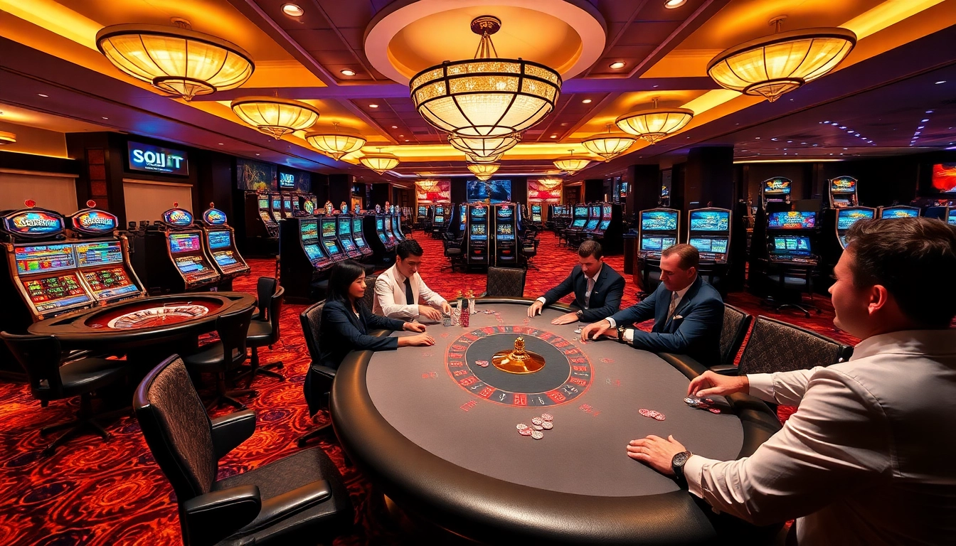 Experience thrilling gameplay at https://soibet.vision/ with exciting casino tables, engaging players, and stunning visuals.