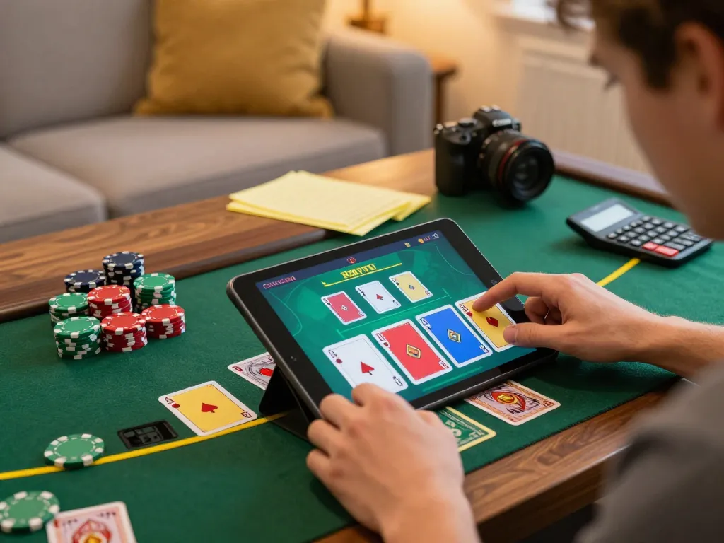 N188 online gaming session featuring a player engaged in live dealer blackjack with strategic betting elements.