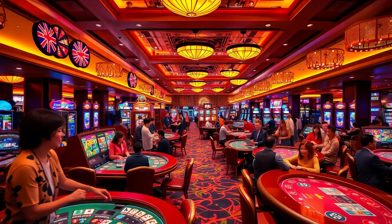 Experience excitement and luxury at LC88 Vip's vibrant casino scene.