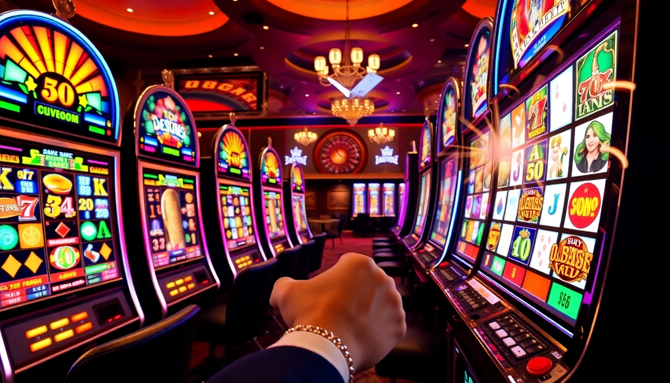 Spin the reels on exciting Slot Online machines with vibrant visuals and thrilling gameplay.
