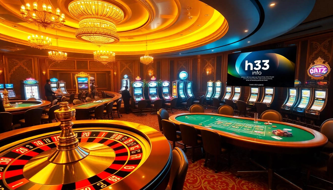 Experience the thrill of gaming at ph33.info with dynamic casino tables and slot machines.