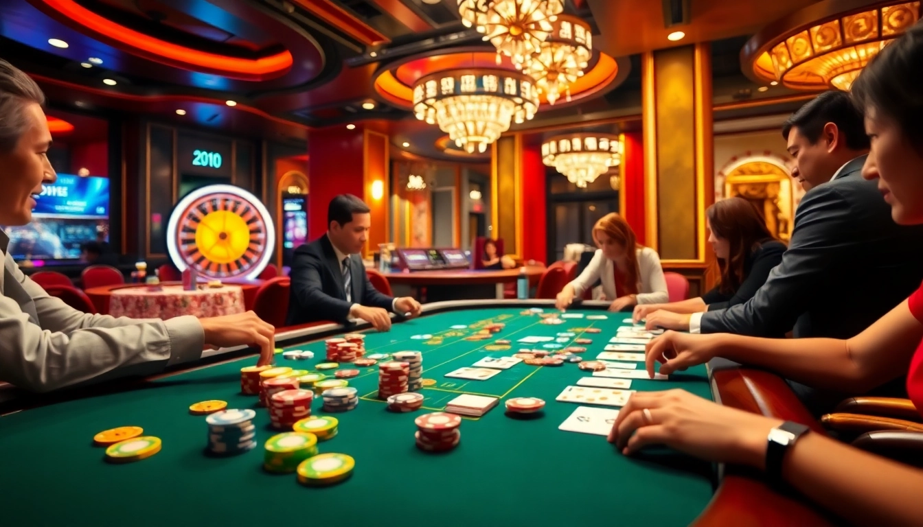 Casino table action featuring players and cards at https://rikvip1.online/tac-gia/ for an immersive gaming experience.