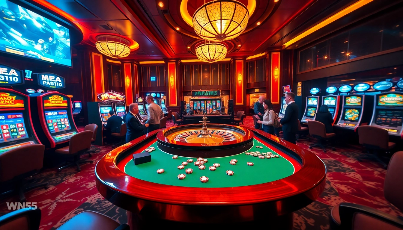 Experience the thrill of winning at trang chủ win55 with vibrant casino action and excitement.