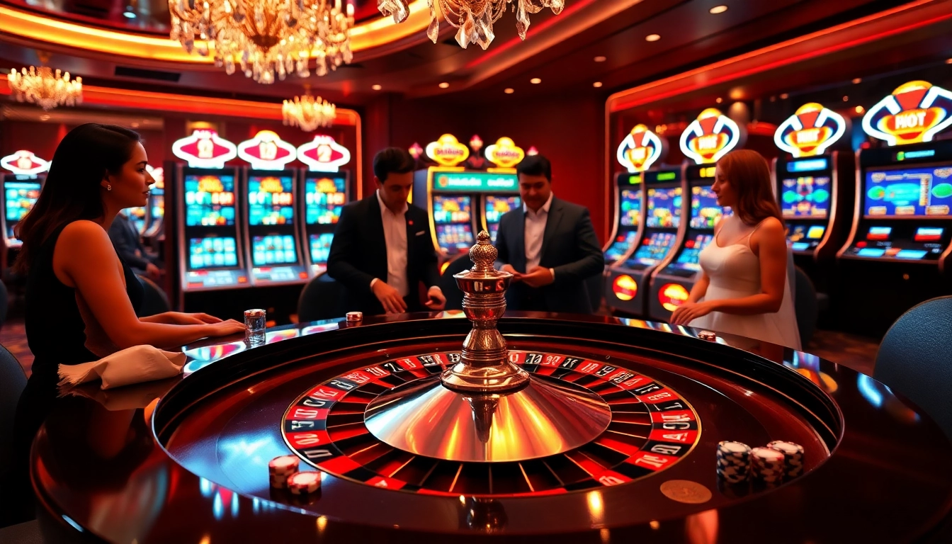 Experience the thrill of gaming at link xx88 with vibrant casino tables and immersive ambiance.