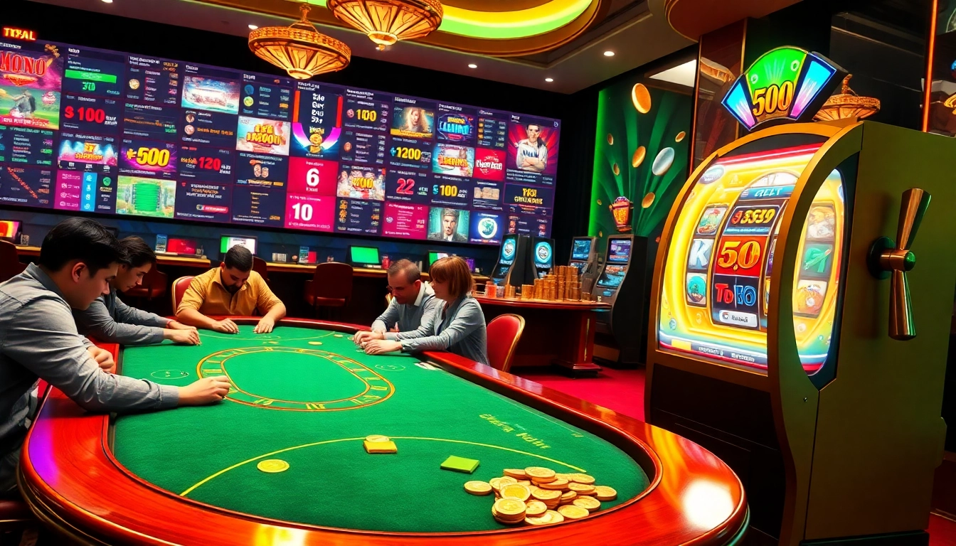Experience the excitement of gaming at trang chủ go99 with poker and slot machine action.