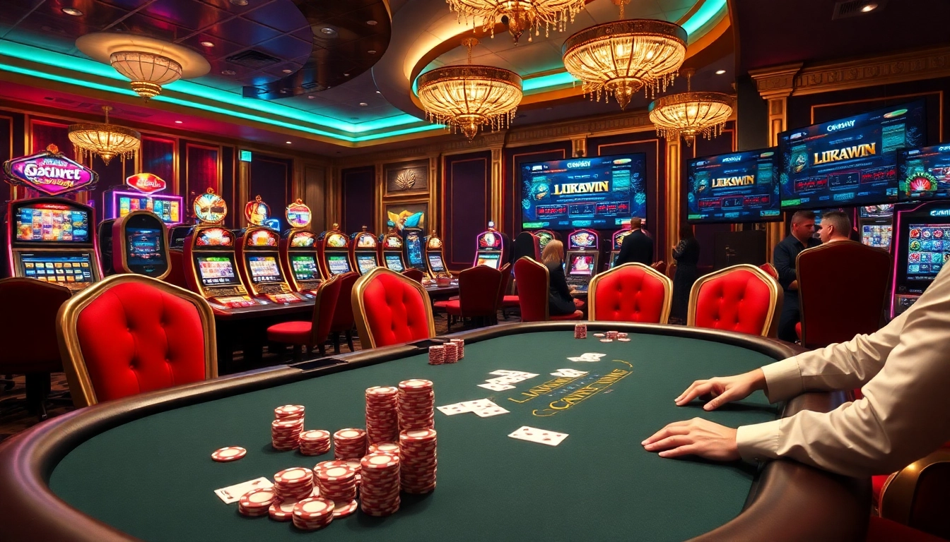 Engage with the excitement of gambling at VSWIN featuring vibrant slot machines and poker games.