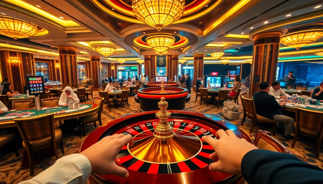 Play exciting casino games at VT 88 with vibrant tables and rich surroundings.