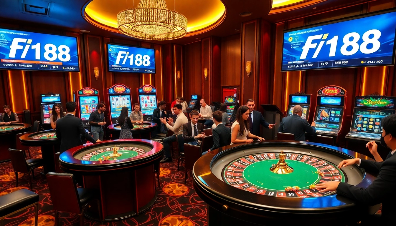 Experience electrifying excitement at fiv88 casino tables with roulette and poker action.